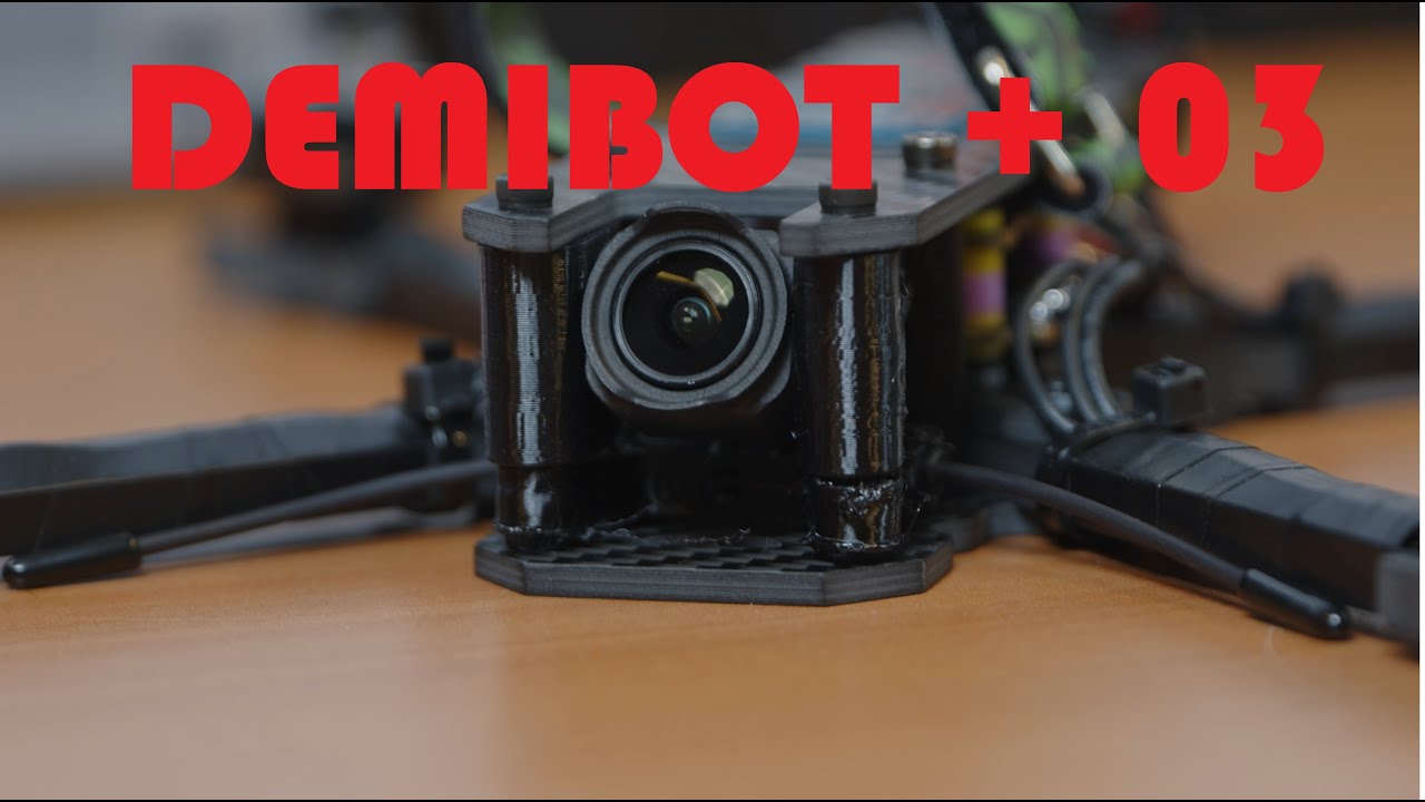 Ummagawd Botgrinder Demibot True X 5 inch frame with DJI 03 - YouTube