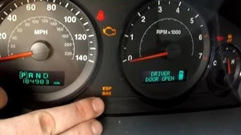 Causes and Fixes of a Jeep ESP BAS Light