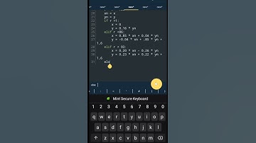 Barnsley Fern  using Python Code #shorts #coding #programming