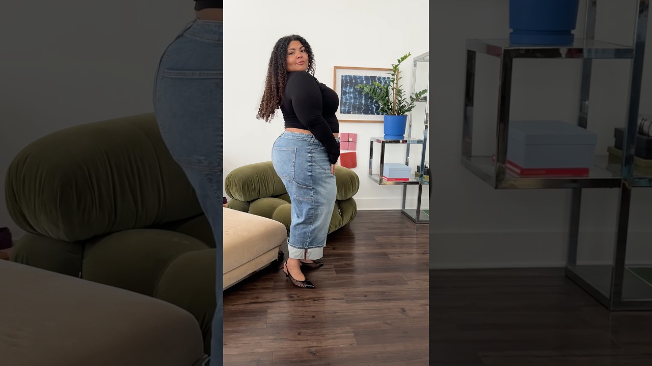 GRWM (собираемся на свидание в одиночестве) в моих любимых джинсах от @anthropologie 