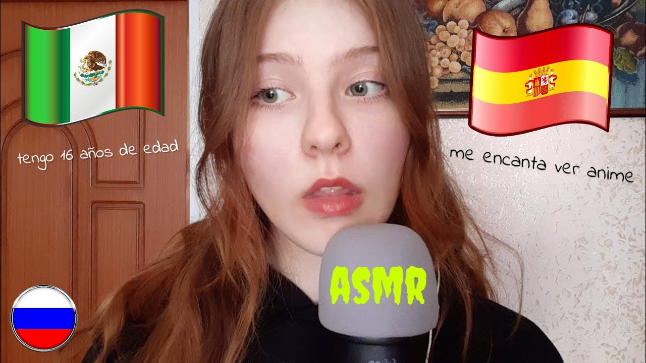 ASMR en Español – 35 cosas sobre mi (rusa habla español) 🇪🇦 ASMR Whispering in Spanish