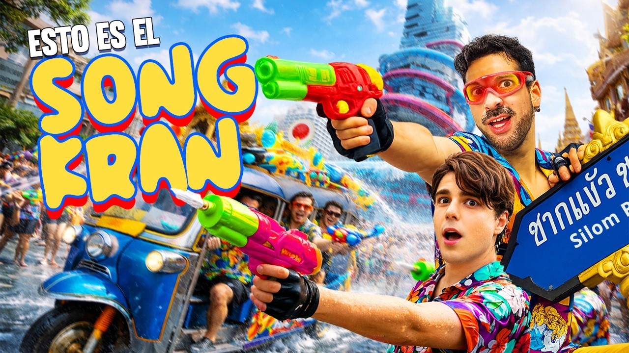 ¡Esta fiesta es una locura! Songkran 2026, Tailandia