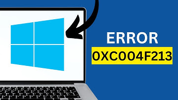 WINDOWS 11 ERROR CODE 0XC004F213 EASY FIX! (2025 UPDATE!)