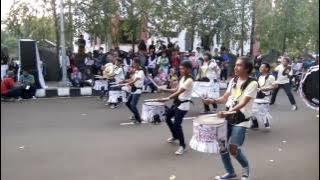 Gipang Percussion Vs MB. Gita Wibawa Praja Drumline Battle Of Tangerang 2016