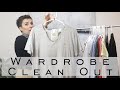 How I Declutter my Wardrobe : Organizing Closet : Minimalist Wardrobe : Emily Wheatley