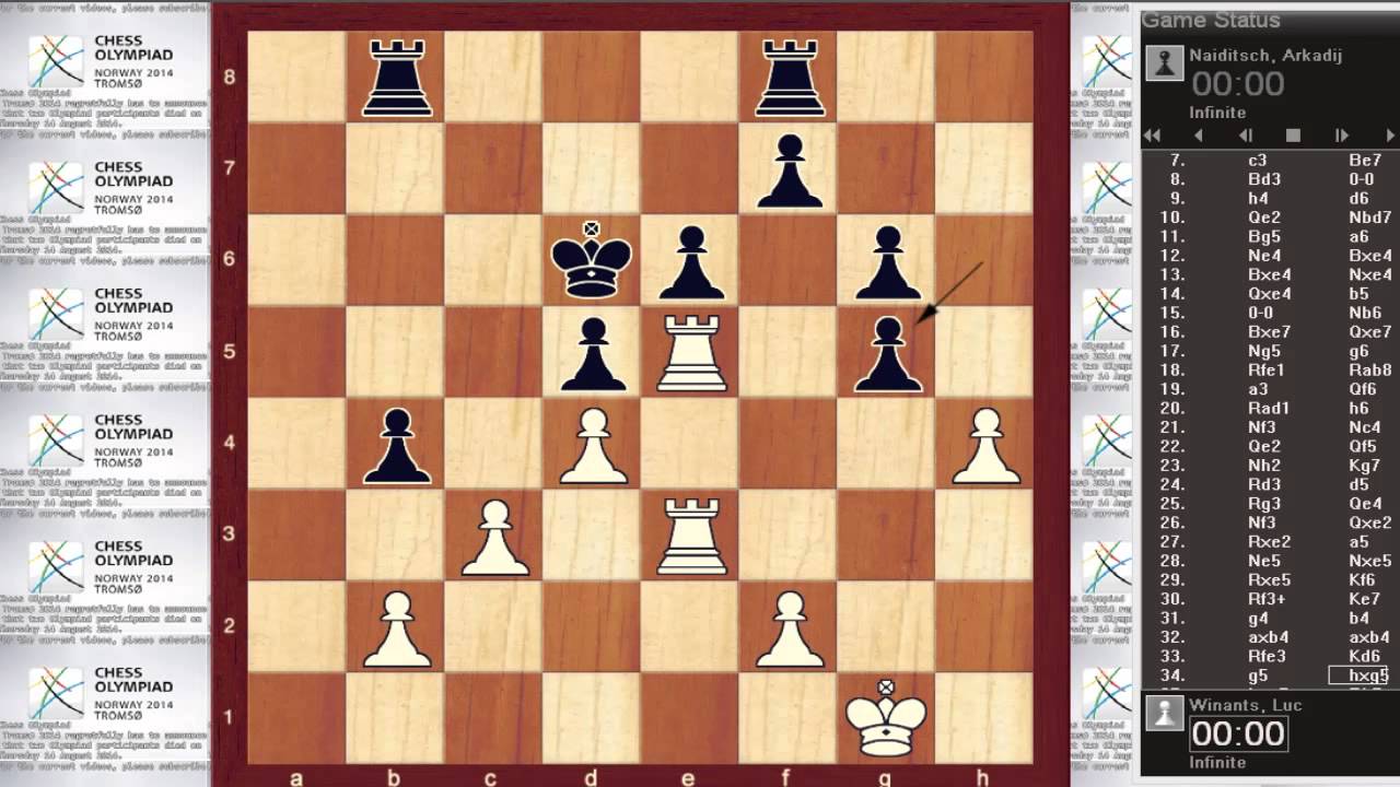 Chess Festival 2014 Winants, Luc Naiditsch, Arkadij 41st Olympiad Open 2014