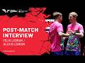 Lebrun/Lebrun Post-Match Interview | Final | #SingaporeSmash 2026