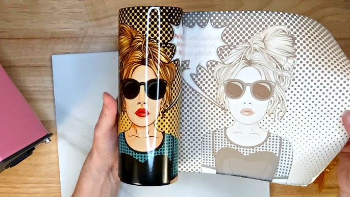 How to Sublimate Tumblers with No Seams - Angie Holden The Country