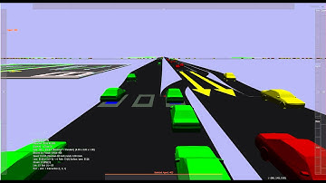 Continuous Flow Intersection Modelled in Commuter