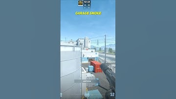Nuke Garage Smoke By Guide Map #shorts #cs2