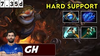 GH Techies Hard Support - Dota 2 Patch 7.35d Pro Pub Full Gameplay