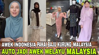 VIRALâť—INDONESIA GIRL WEARING MALAYSIAN KURUNG DRESS. IT'S AS BEAUTIFUL AS MALAYSIAN GIRL