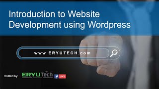 Introduction to Website Development using Wordpress   (Part 2) by ERYUTech 6,537 views 3 years ago 1 hour, 56 minutes