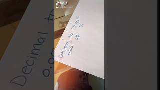 Information Convert Decimal to Percent TikTok Guide