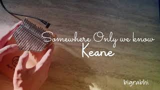 Somewhere Only We Know  Keane kalimba Cover With Sheet 