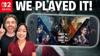 We Played Resident Evil 2, 3 And 4 On Switch 2 - Our Gameplay And Impressions