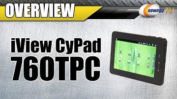 Newegg TV: iView Iview 760TPC Cortex-A8 1GHz Android Tablet Overview
