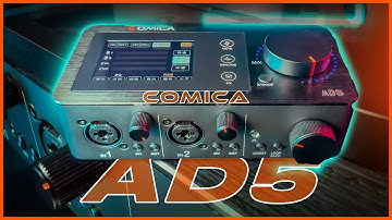 COMICA AD5 Audio Interface with Inbuilt DSP