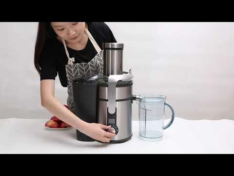 YouTube - Electric Juice Power Whole Juicer 1300W Vegetable Fruit Extractor JC-801 And
