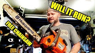 Will It Run? - Free Chainsaw