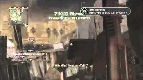 Insane Cod4 20 Man KillFeed!