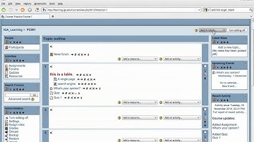 Exploring Moodle - Teachers - Manage Course Flow