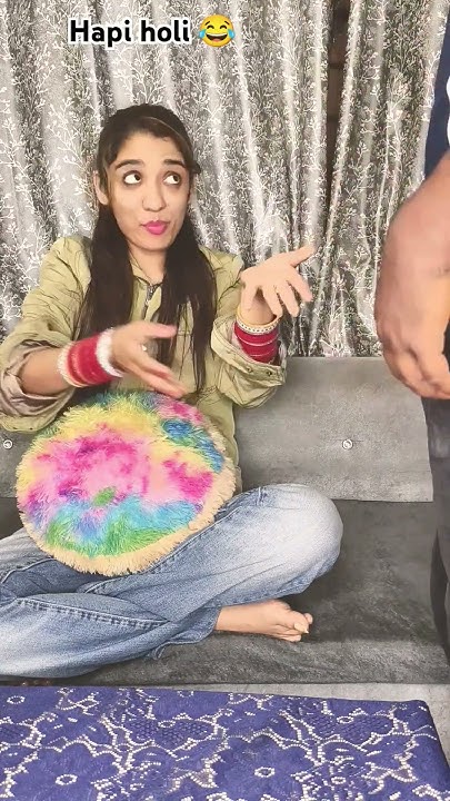 holi 2025 with wife