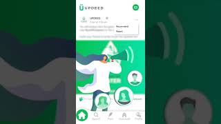 Clap feature | UPDEED App | A positive space on internet screenshot 2