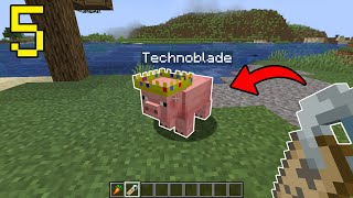 5 Tính Năng BỊ ẨN Khỏi Minecraft Mà 99% Bạn Không Biết - Lợn Đội Vương Miện