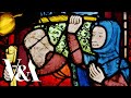 How was it made stained glass window  va