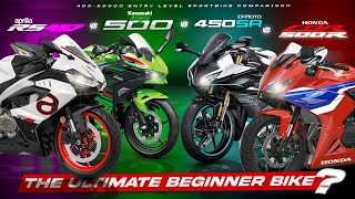 2024 Budget Sportbikes Showdown!┃ Ninja 500 vs CBR500R vs RS457 vs CF Moto 450SR /SS