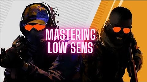 Playing on low sens in CS2 kinda like