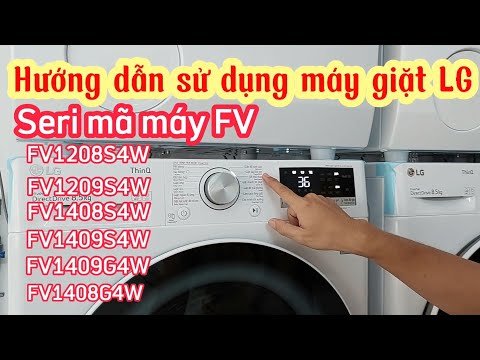 Video: Máy giặt-sấy LG F1203CDP: tính năng, hướng dẫn và đánh giá
