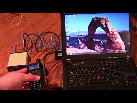 Winlink Packet RF Demo with a Baofeng and Signalink USB