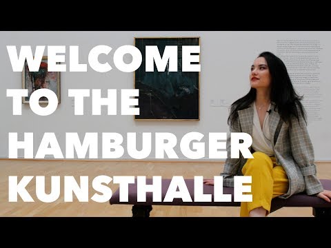 Видео: Hamburg Kunsthalle в Германия: картини, експозиции