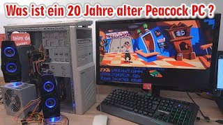Was ist ein 20 Jahre alter Peacock PC 😏  PC-Rarität vom Schrott