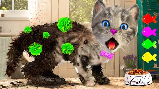 LITTLE KITTEN ADVENTURE FUN PET CARE GAME - CARTOON STORY FOR CHILDREN screenshot 5