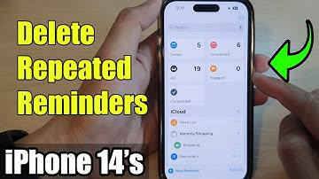 iPhone 14/14 Pro Max: How to Delete Repeated Reminders