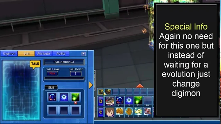 Digimon Masters Online - Full Support Guide Part 2 (Memory Skills)