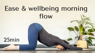 Ease & wellbeing whole body morning flow | 25min | gentle screenshot 5