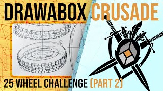 Drawabox Crusade | Drawabox 25 Wheel Challenge Part 2