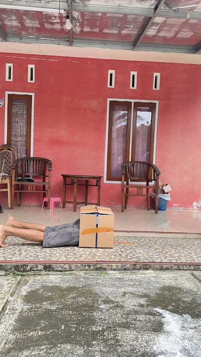 Cara menghilang ke dalam kardus #cara #trik #sulap #menghilang #shortvideo #shorts