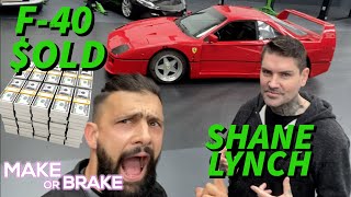Fake Ferrari F40 SOLD to Shane Lynch !!