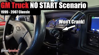 Silverado no crank no start | Doovi