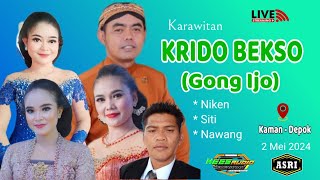 Live Streaming KRIDO BEKSO (Gong Ijo ) // KEES Audio // Kaman 2 Mei 2024