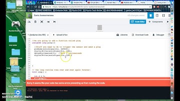 Robots and Circuits-Arduino & Sonic Sensor w 123D Circuits 2
