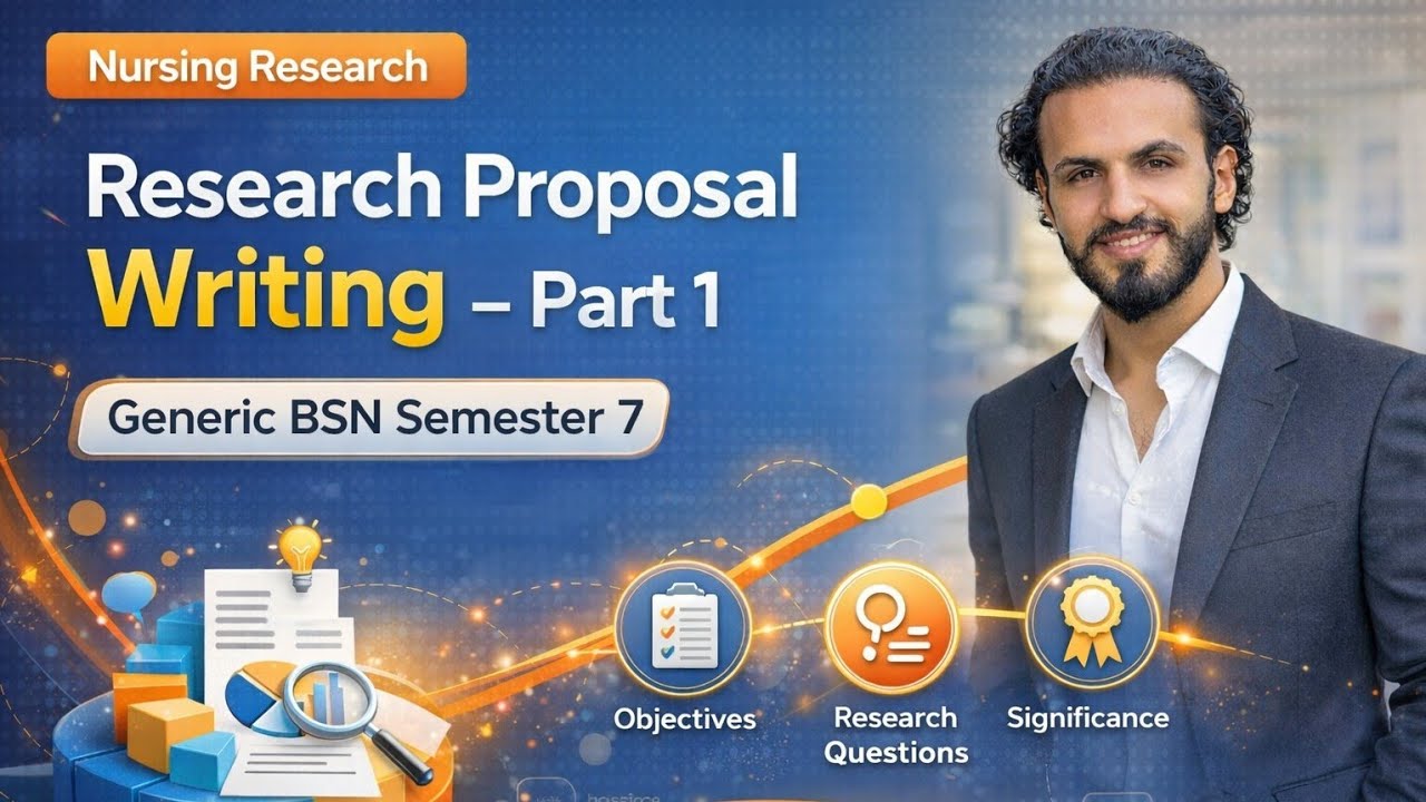 L1: Research Proposal Writing | Nursing Research Explained in Urdu/Hindi | Generic BSN Semester 7