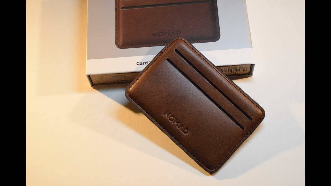 Nomad Card for AirTag Leather Wallet Review 