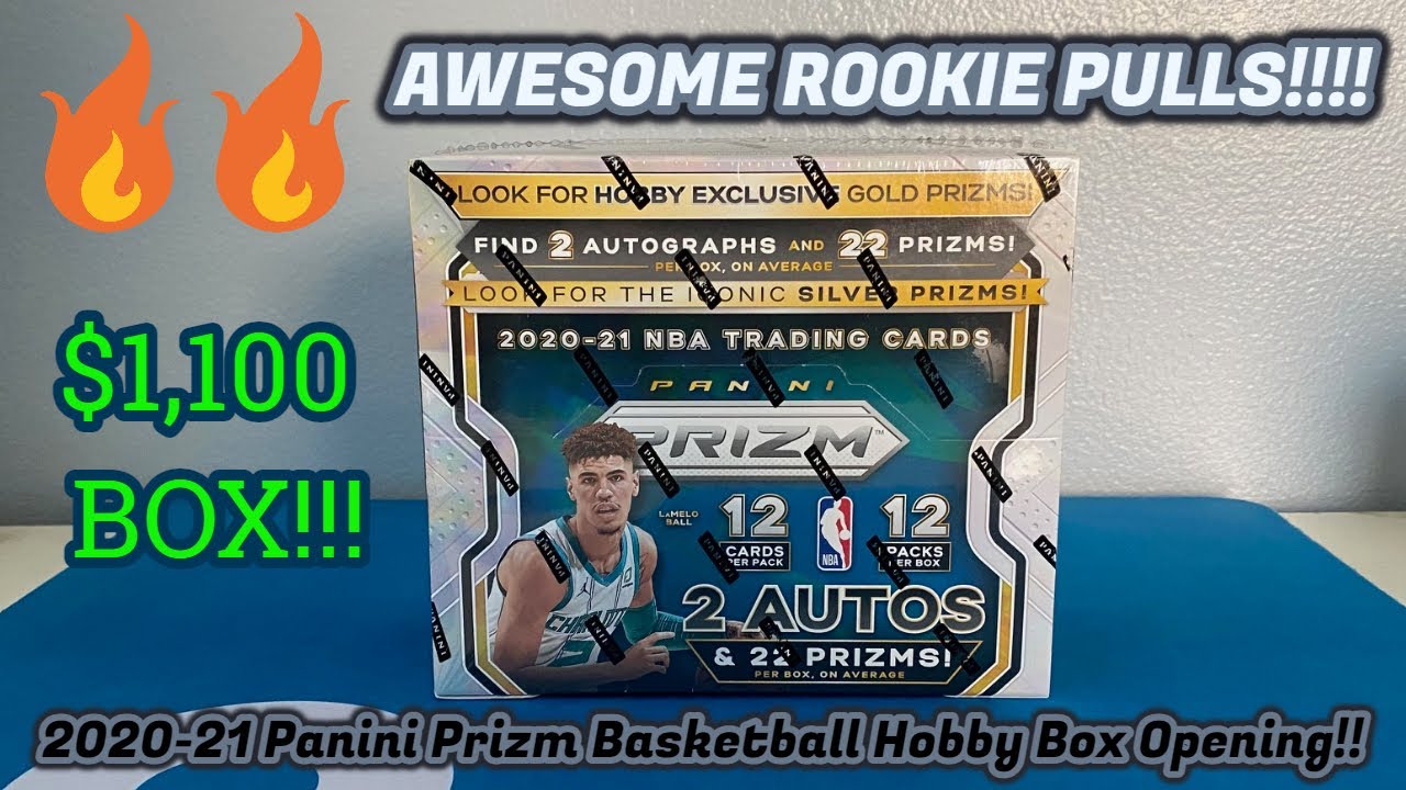 2020-21 Panini Prizm Basketball HOBBY BOX Opening!! My most