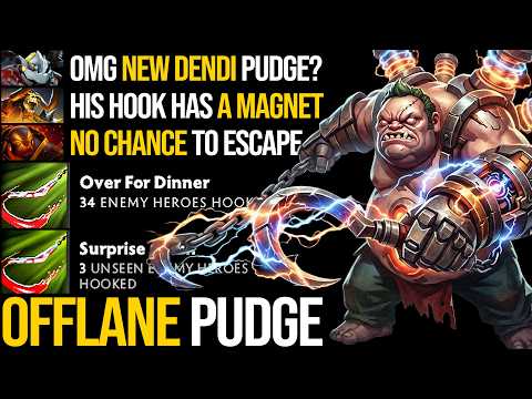 Offlane Pudge with Magnetic Hooks Is Dota on Easy Mode | Pudge Official